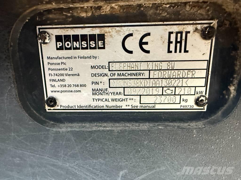 Ponsse Elephant King Forwarderid