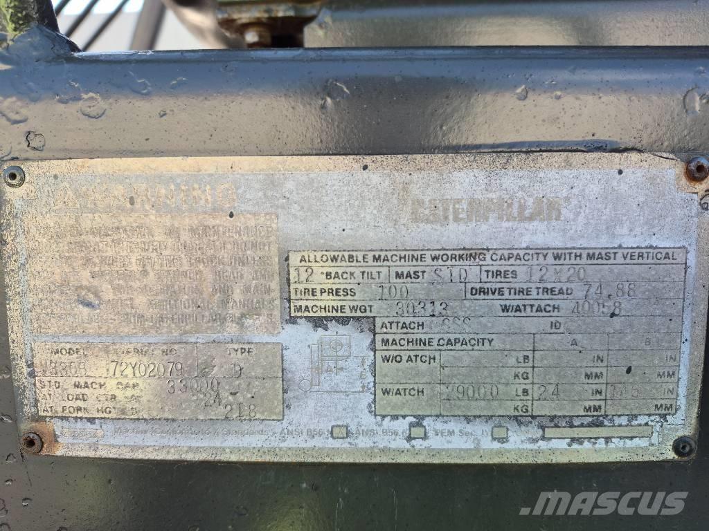 CAT V 330 B Kahveltõstukid - muud