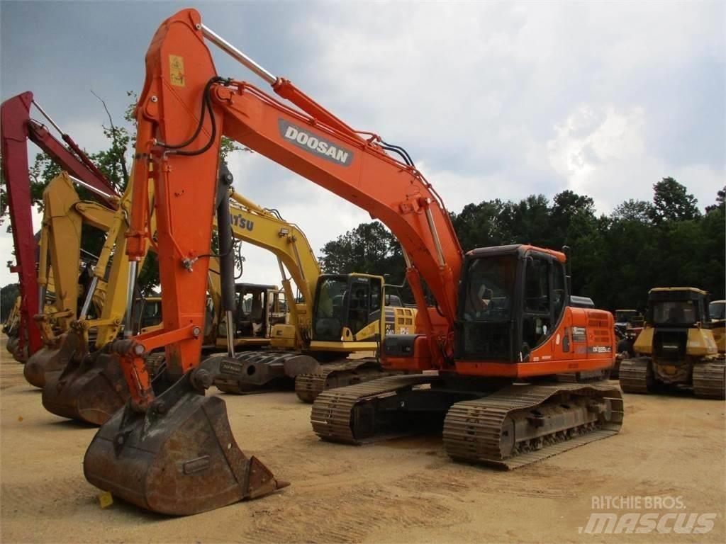 Doosan DX 225 Roomikekskavaatorid