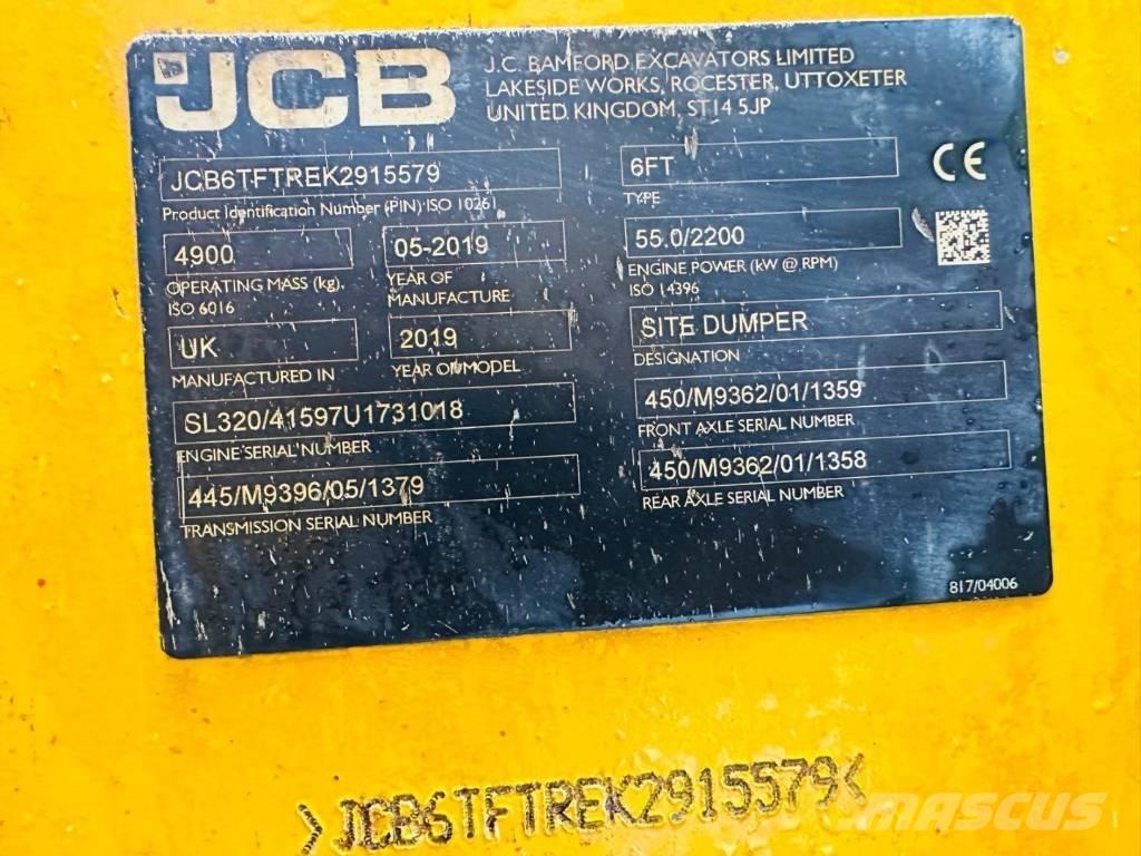 JCB 6 T Väikekallurid