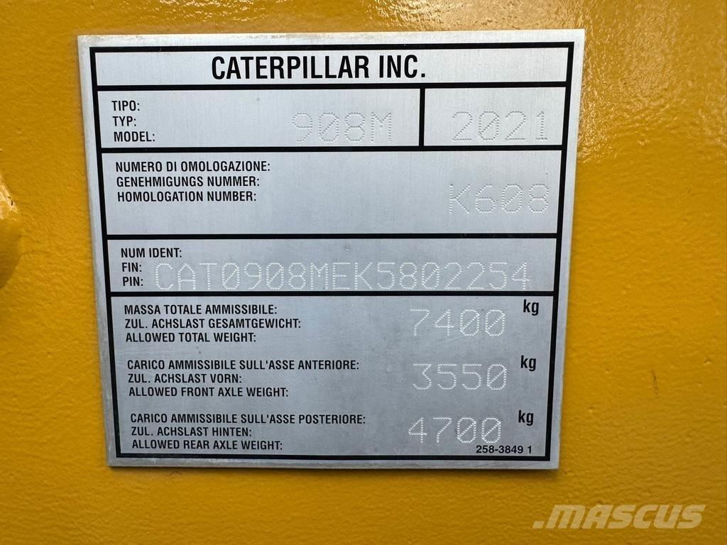 CAT 908M Rataslaadurid