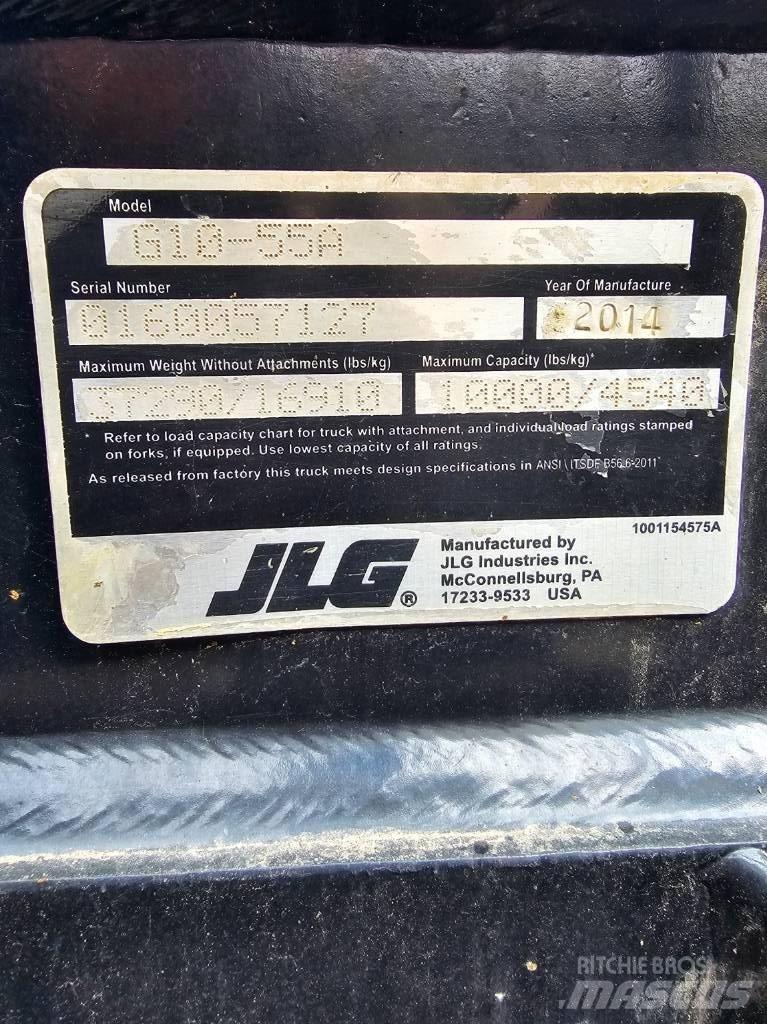 JLG G 10-55 A Teleskooplaadurid