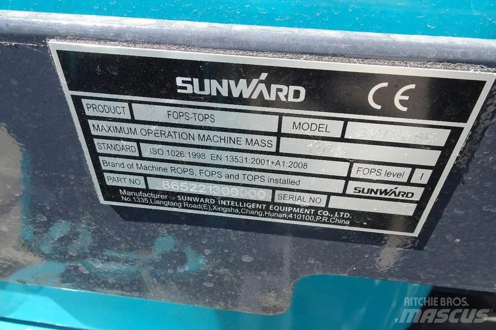 Sunward SWE08B Roomikekskavaatorid