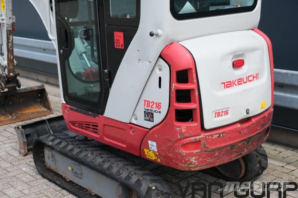 Takeuchi TB216 | 2018 Miniekskavaatorid < 7 t