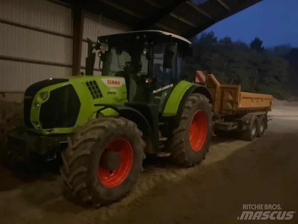 CLAAS ARION 650 cis + Traktorid
