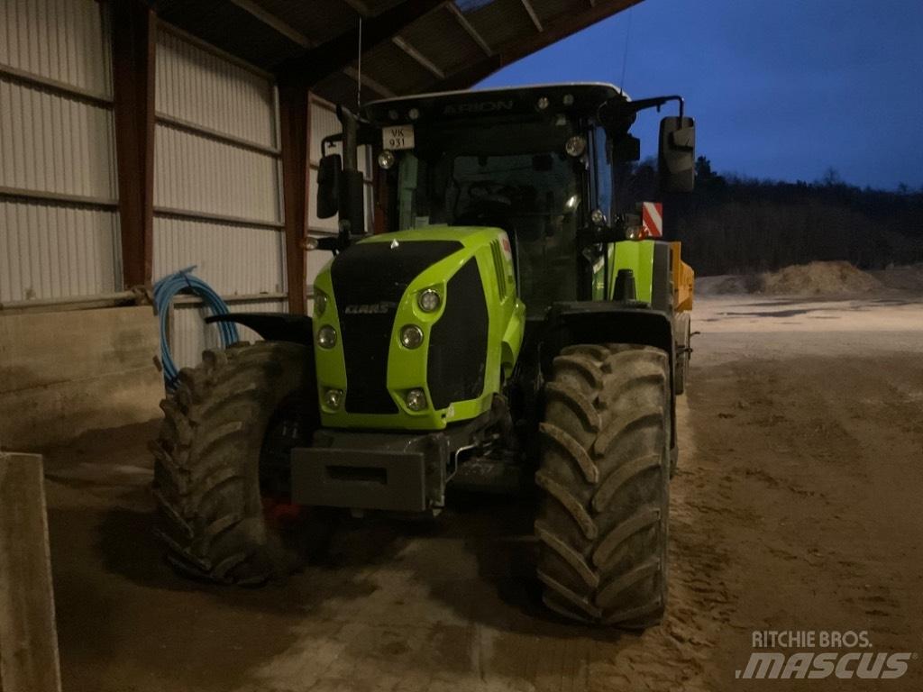 CLAAS ARION 650 cis + Traktorid