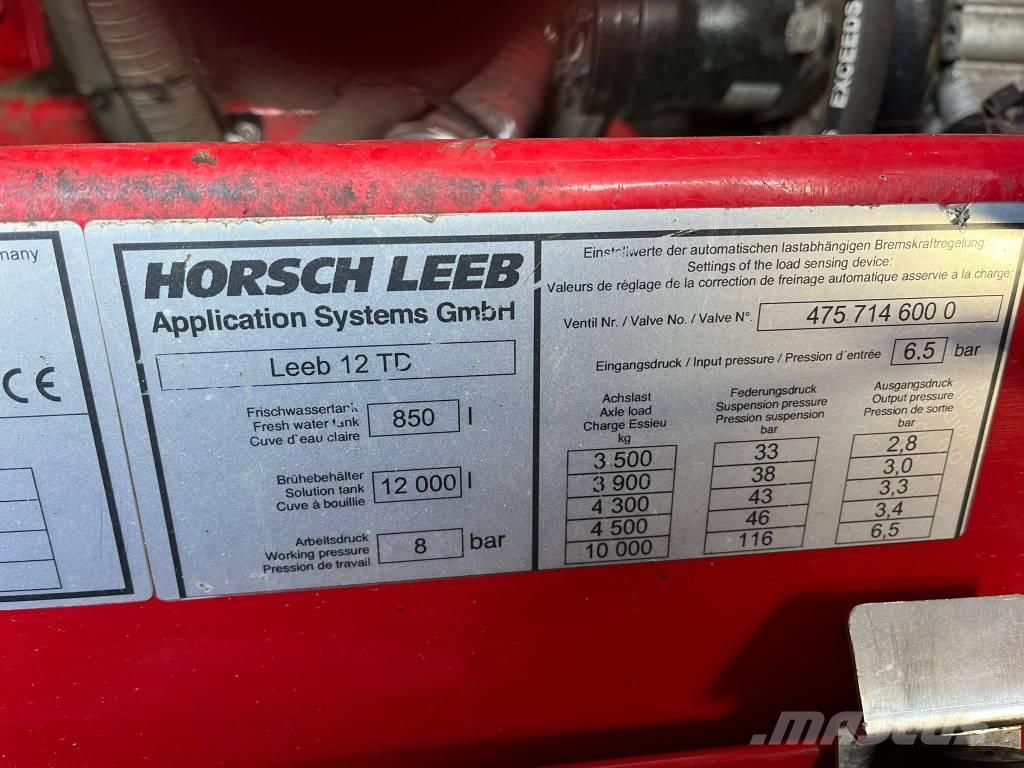 Horsch Leeb 12 TD Haagispritsid