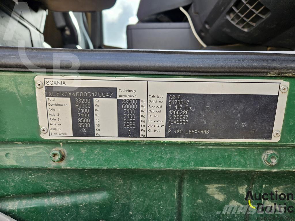 Scania R 480 Kallurid