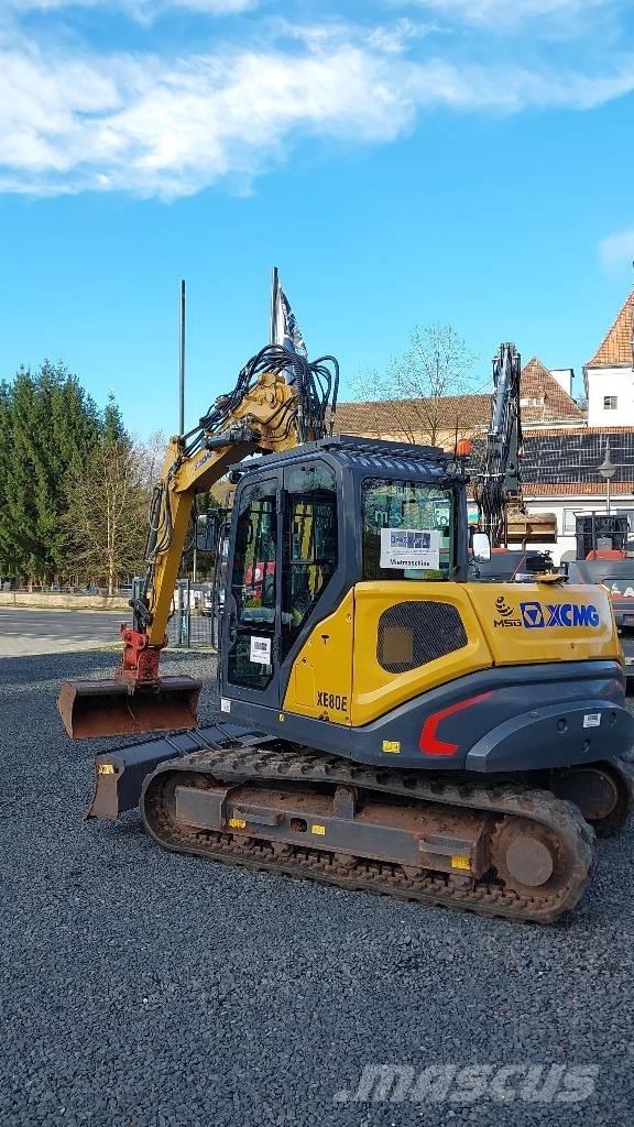 XCMG XE 80 E Väikeekskavaatorid 7t-12t