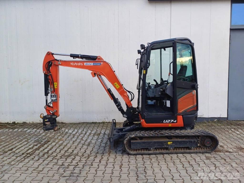 Kubota U 27-4 Miniekskavaatorid < 7 t
