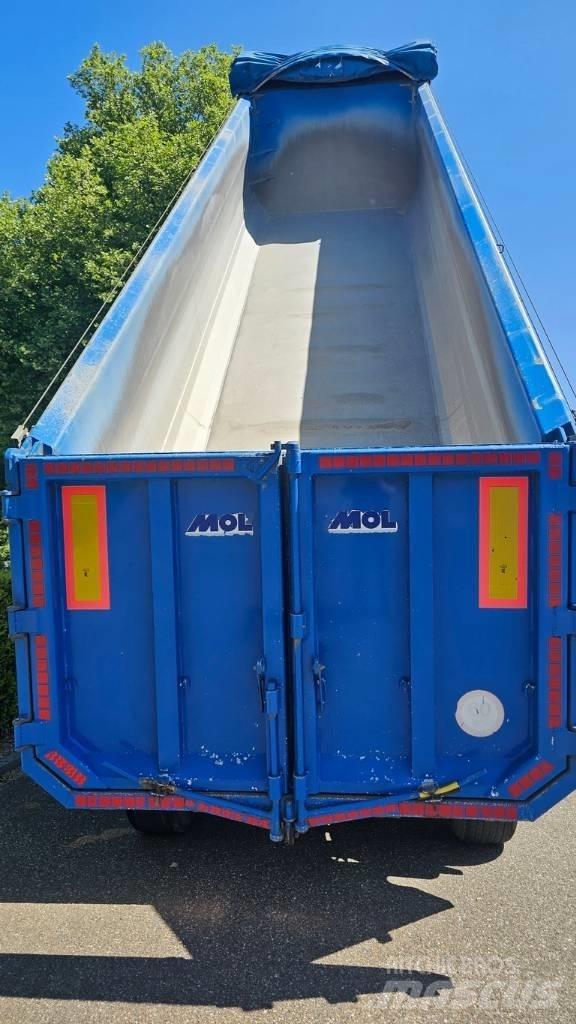 MOL KO225 Steel / Alu Kallur-poolhaagised