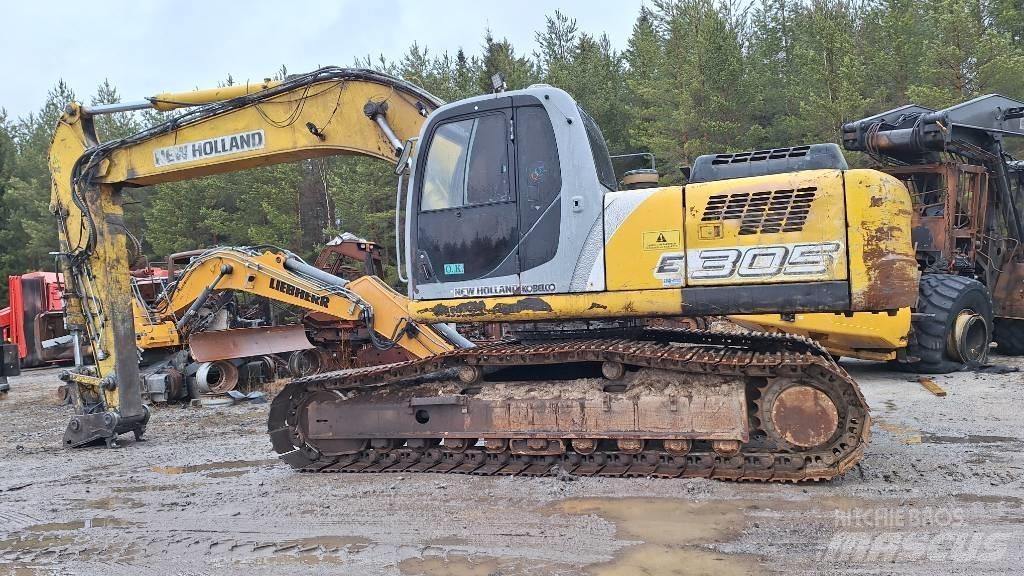New Holland E 305 Roomikekskavaatorid