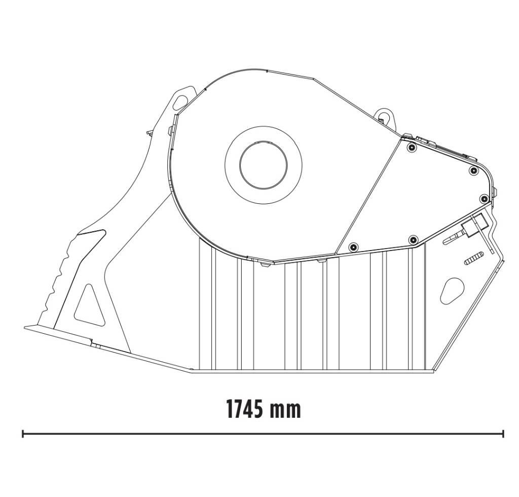 MB Crusher BF60.1 S4 Ehituspurustid