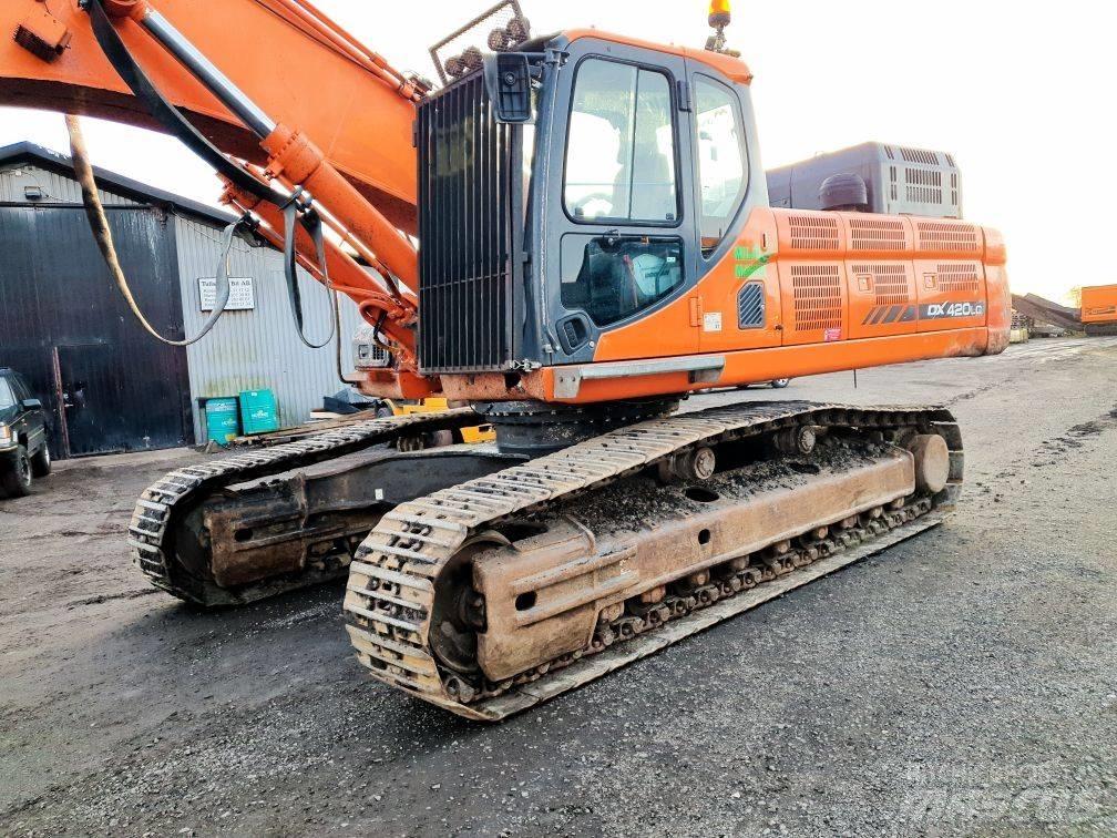 Doosan DX 420 LC-3 Roomikekskavaatorid