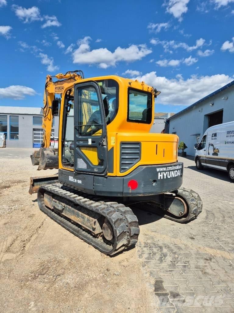Hyundai R 80 CR-9A Väikeekskavaatorid 7t-12t
