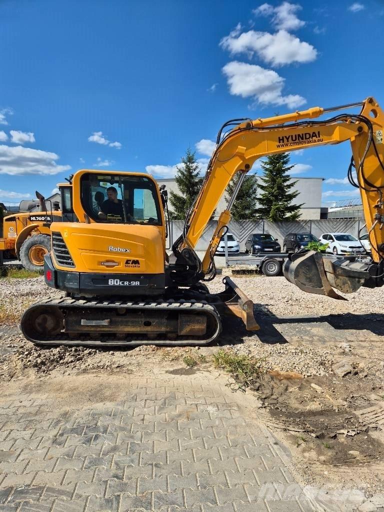 Hyundai R 80 CR-9A Väikeekskavaatorid 7t-12t