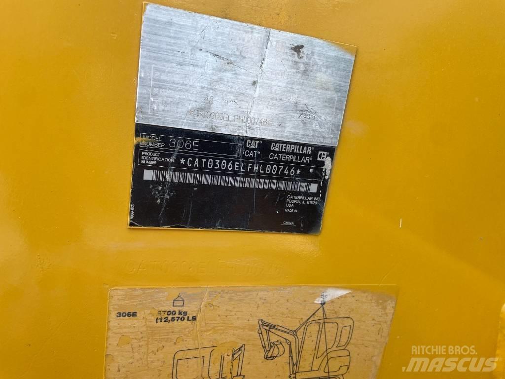 CAT 306 Miniekskavaatorid < 7 t