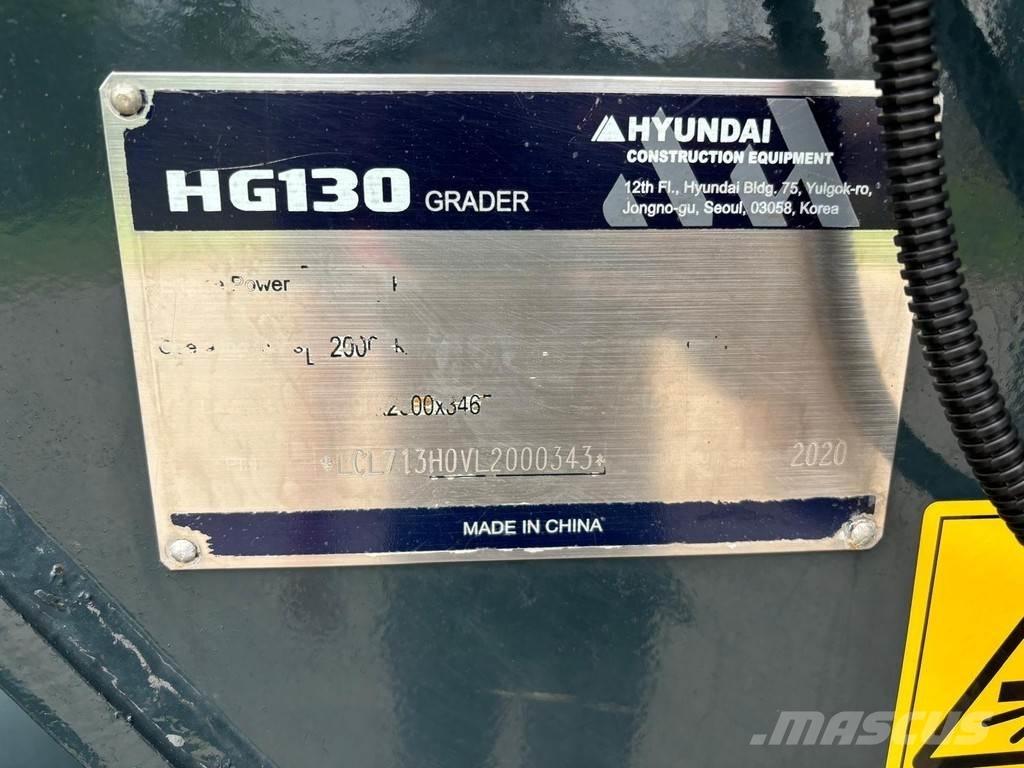 Hyundai HG130 Greiderid