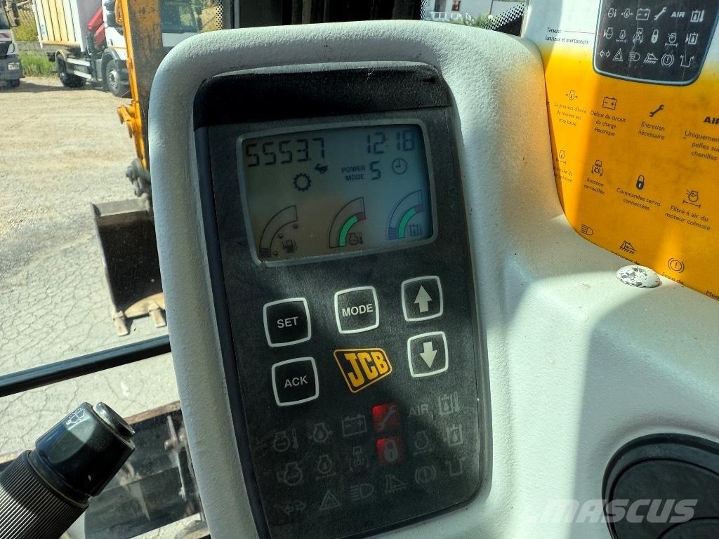JCB JS 145 W Ratasekskavaatorid