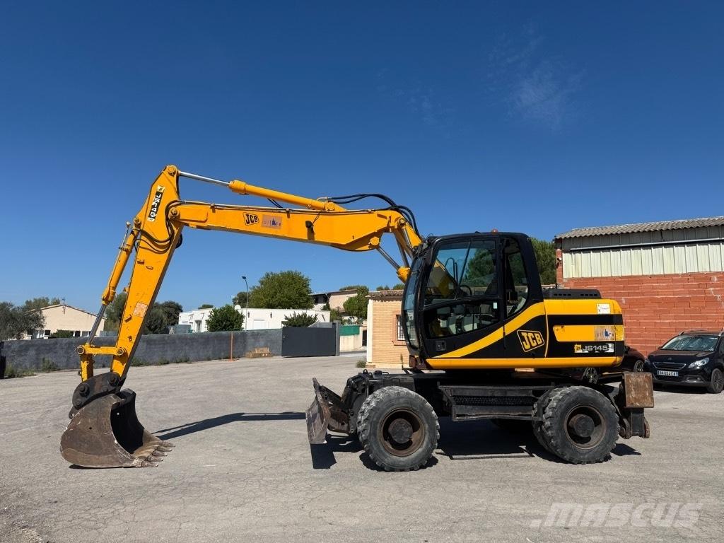 JCB JS 145 W Ratasekskavaatorid