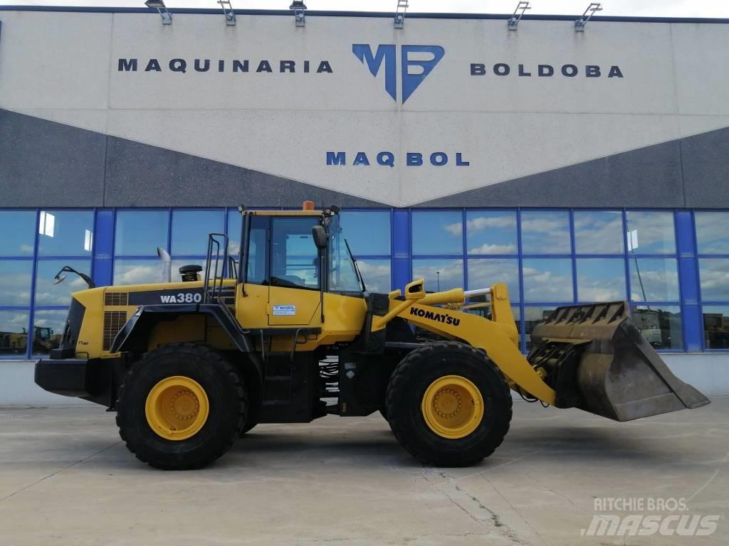 Komatsu WA 380-6 Rataslaadurid