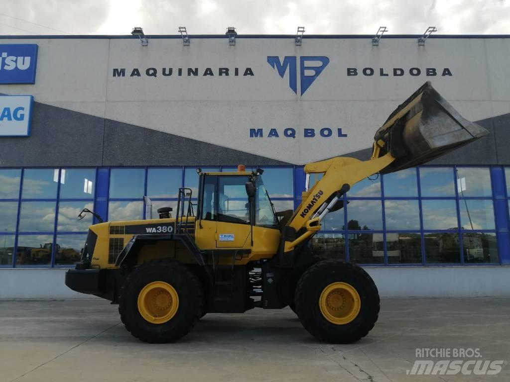 Komatsu WA 380-6 Rataslaadurid