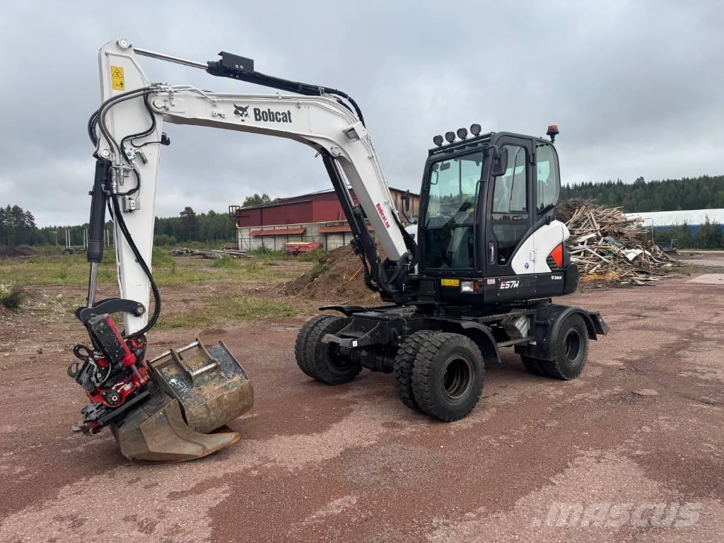 Bobcat E 57 W Ratasekskavaatorid