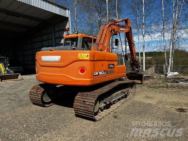 Doosan DX 160 LC Roomikekskavaatorid