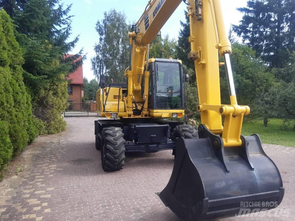Komatsu PW 130-7 Ratasekskavaatorid