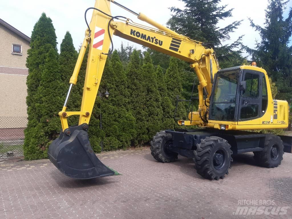 Komatsu PW 130-7 Ratasekskavaatorid