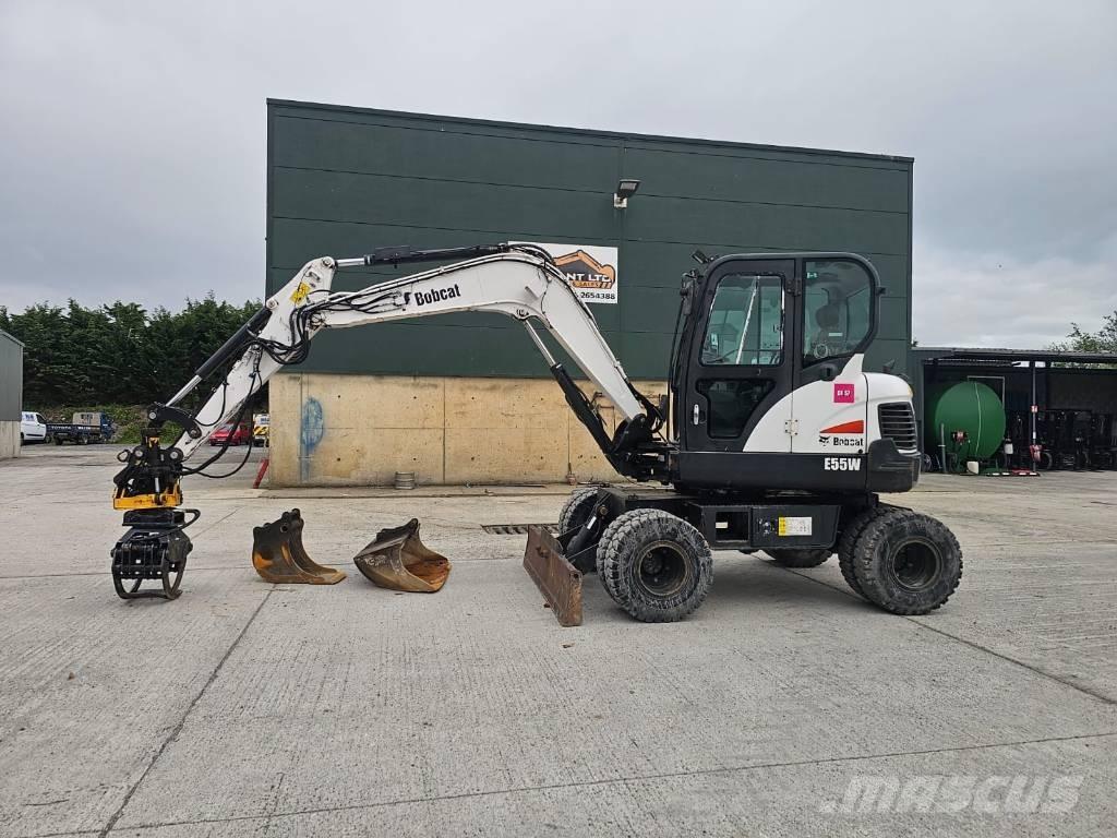 Bobcat E 55 W Ratasekskavaatorid