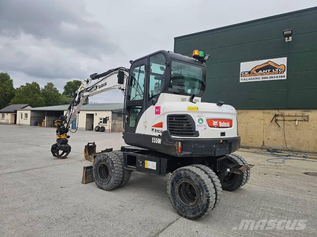 Bobcat E 55 W Ratasekskavaatorid