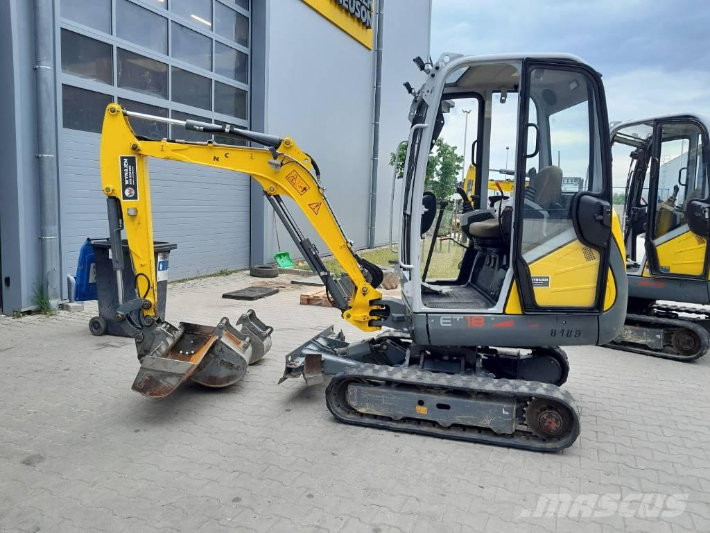 Wacker Neuson ET18 Roomikekskavaatorid