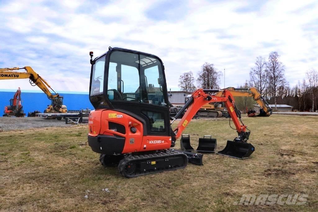 Kubota KX016-4 Miniekskavaatorid < 7 t