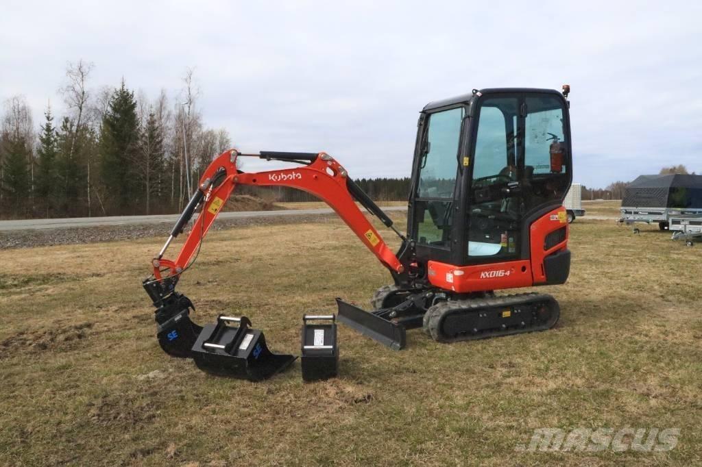 Kubota KX016-4 Miniekskavaatorid < 7 t