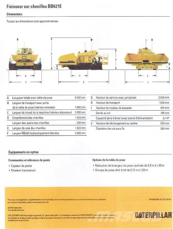 CAT BB 621 E Asfaldilaoturid