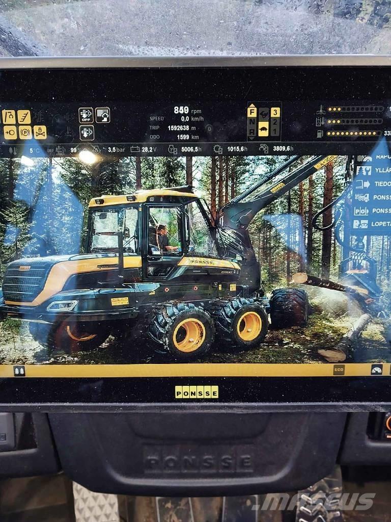 Ponsse Ergo 8W Harvesterid