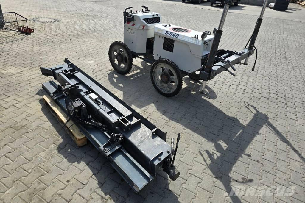 Somero S840 Betooni jaotus poomid