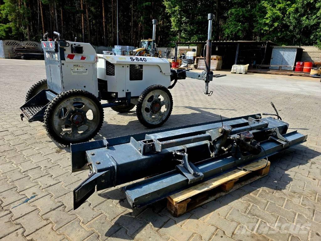 Somero S840 Betooni jaotus poomid
