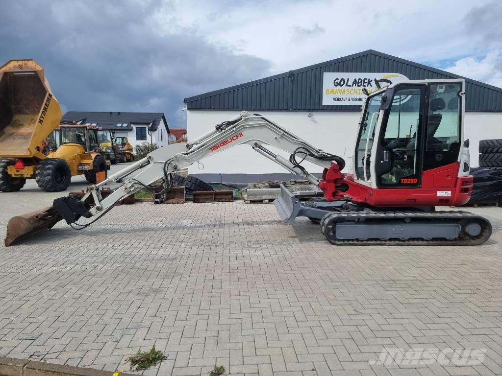 Takeuchi TB 260 Miniekskavaatorid < 7 t