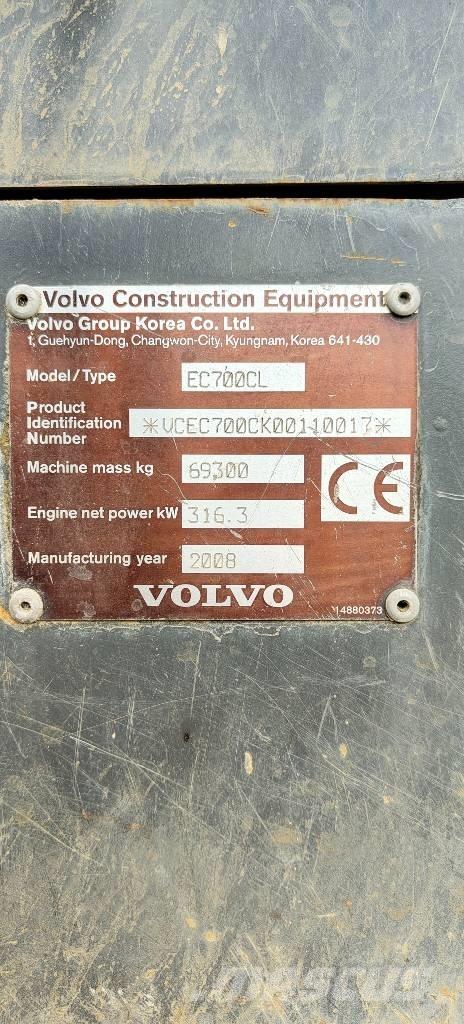 Volvo EC 700 C L Roomikekskavaatorid