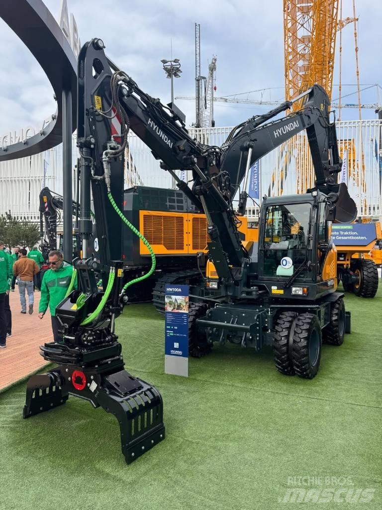 Hyundai HW 100 A Ratasekskavaatorid