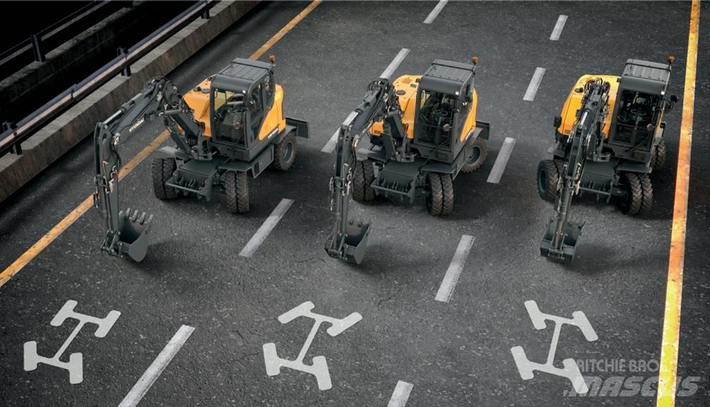 Hyundai HW 100 A Ratasekskavaatorid