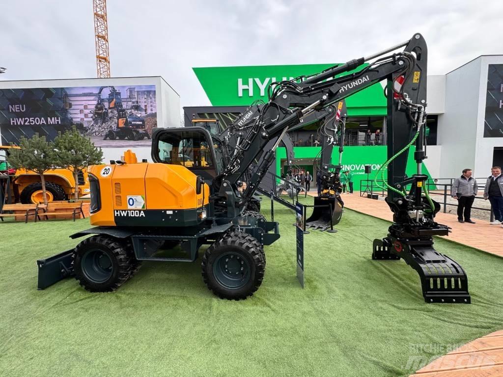 Hyundai HW 100 A Ratasekskavaatorid