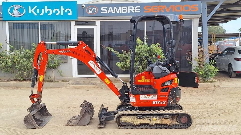 Kubota U 17-3a Miniekskavaatorid < 7 t