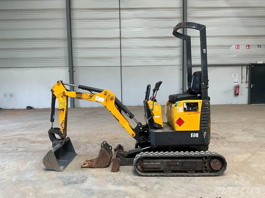 Bobcat E 08 Miniekskavaatorid < 7 t