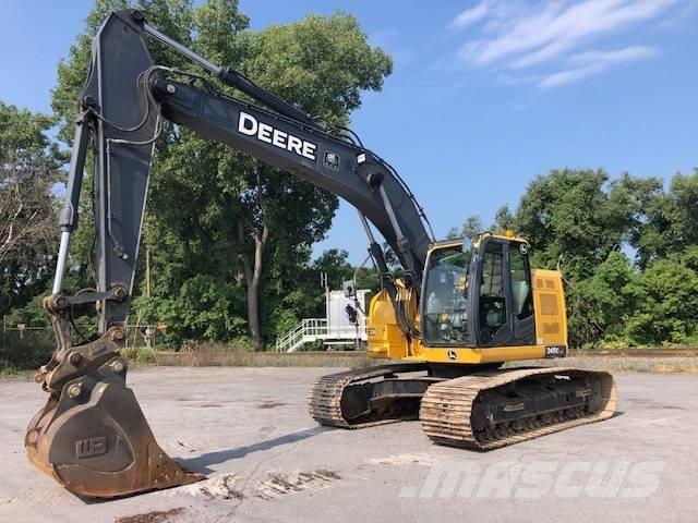 DEERE 245G LC Roomikekskavaatorid