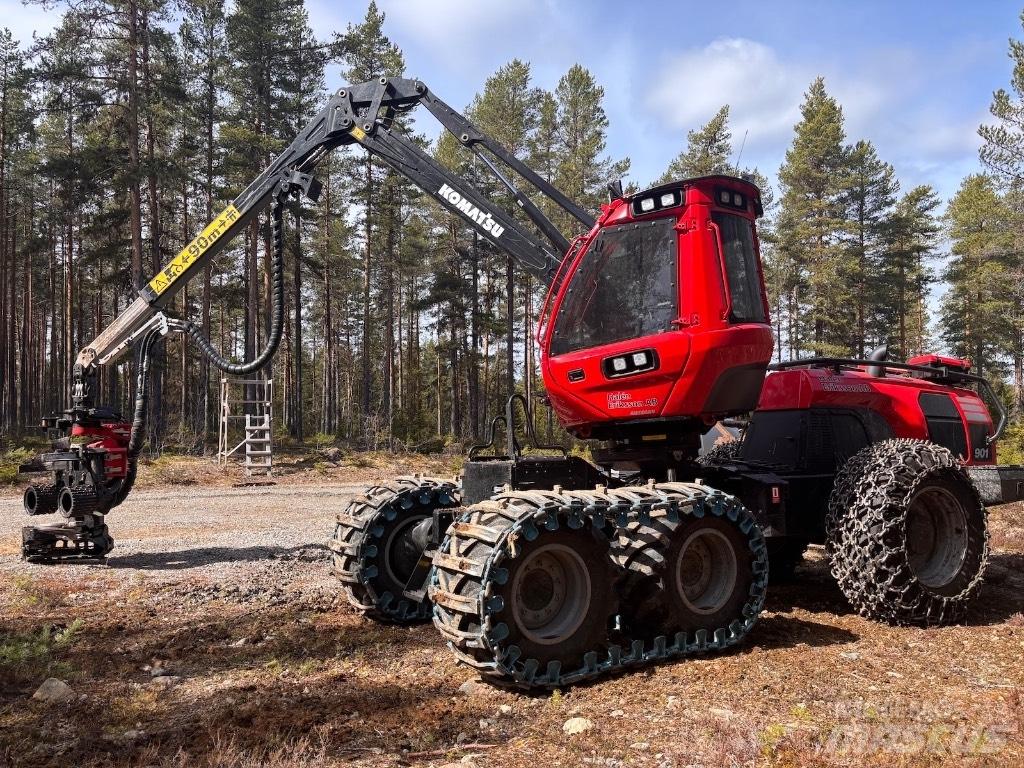 Komatsu 901 Harvesterid