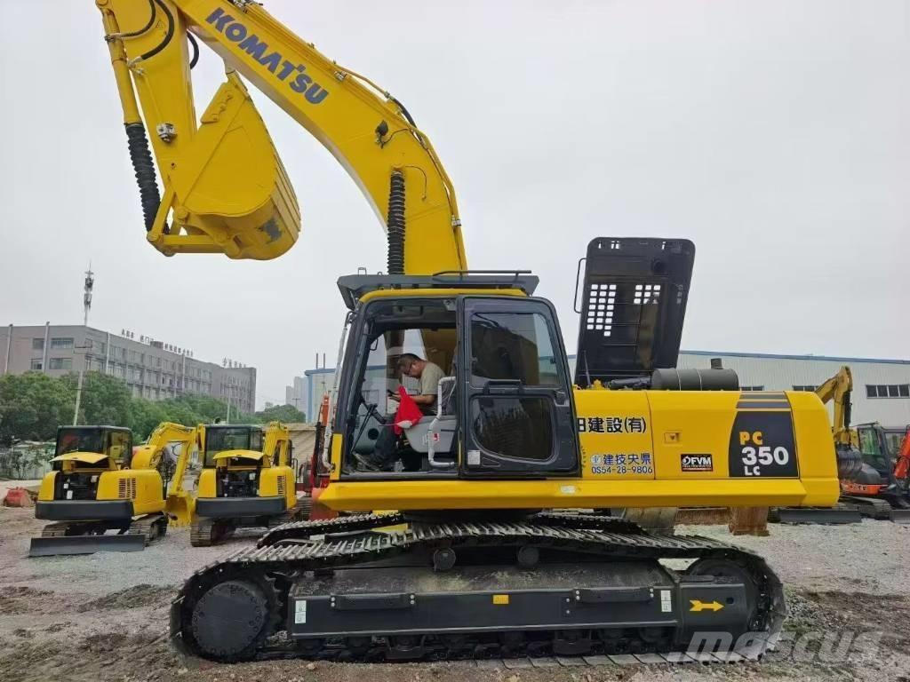 Komatsu 350-8 Roomikekskavaatorid
