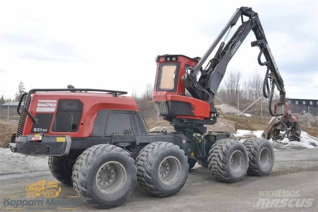 Komatsu 931XC Harvesterid